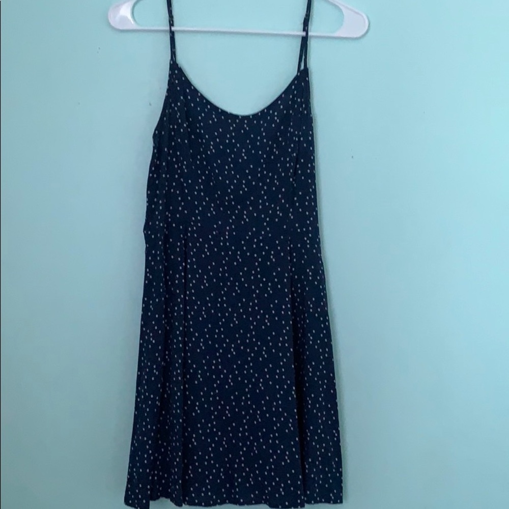 Blue dress with stars
